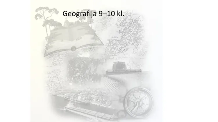 Geografija 9–10 kl.