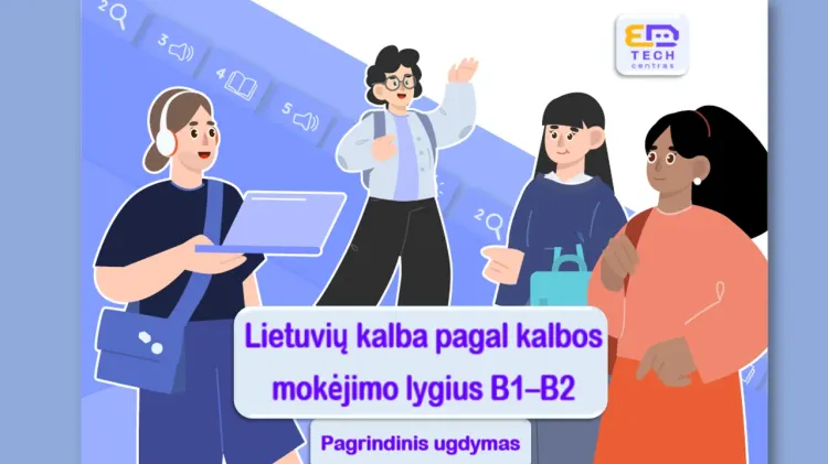 Lietuvių kalba pagal kalbos mokėjimo lygius B1–B2