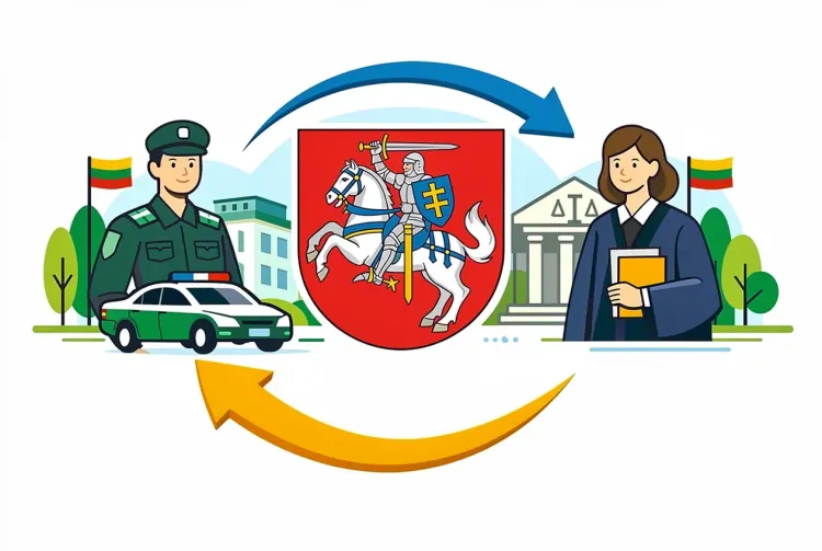 Teisėsaugos institucijų vieta užtikrinant Lietuvos nacionalinį saugumą ir gynybą.